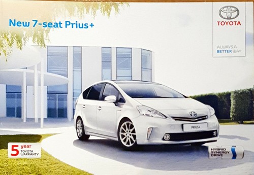Toyota prius plus seater - toyota, prius+