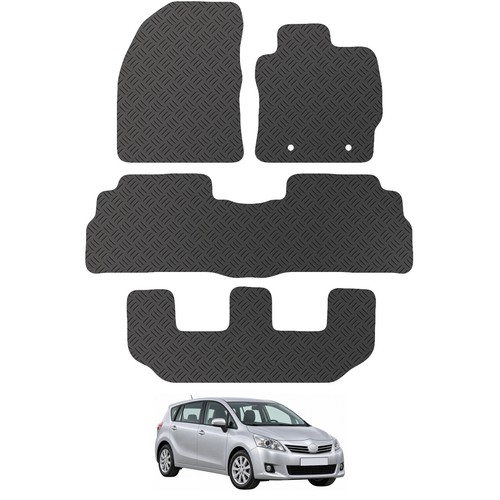 Rubber tailored car floor - tailored,