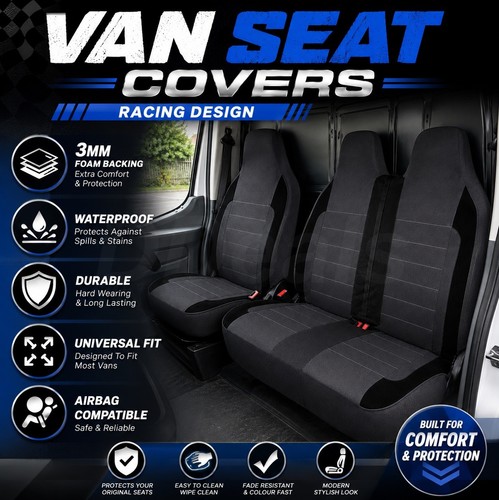 Van seat covers - seat, front